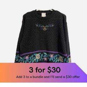 Vintage, Style Guides lightweight knit boxy sweater.